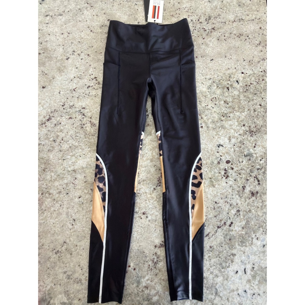 P.E Nation Mighty Aphrodity Legging Black S/P NWT‎